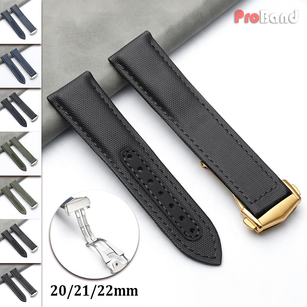 Omega Watch Seamaster - Canvas Nylon Watchband 20mm 21mm 22mm