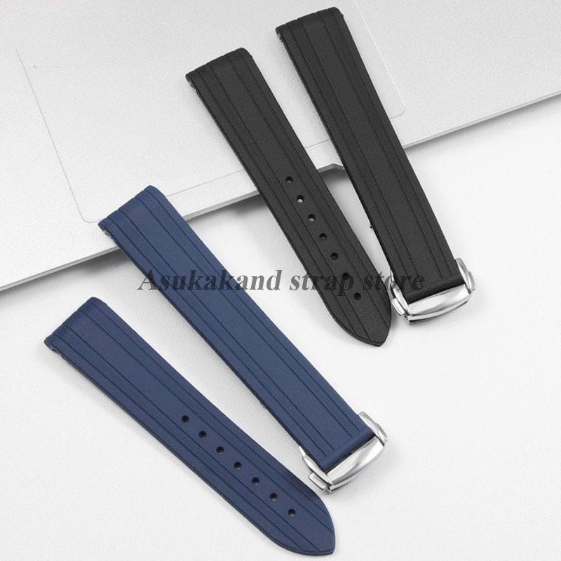 Curved End Rubber Silicone Wat - Omega Watch Seamaster review and price