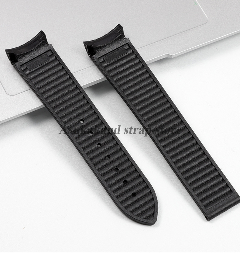 Curved End Rubber Silicone Wat - Omega Watch Seamaster review and price