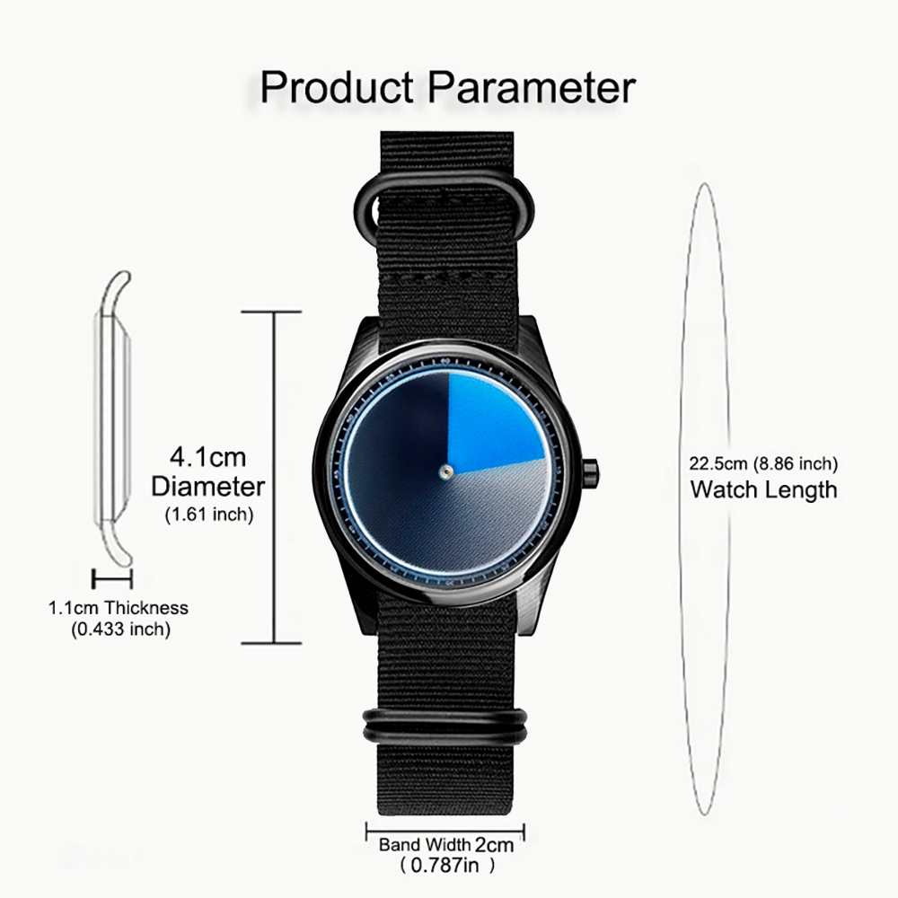 Colorful and Beautiful Fashion - Canvas Strap Watch review and price