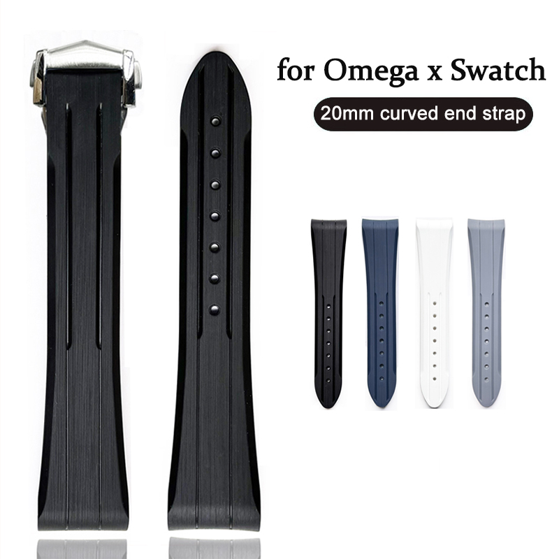 20mm Rubber Strap for Omega X  - Omega Watch Seamaster review and price