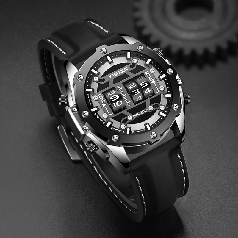 Creative Watche Digital Quartz - Leather Watch Band Men review and price