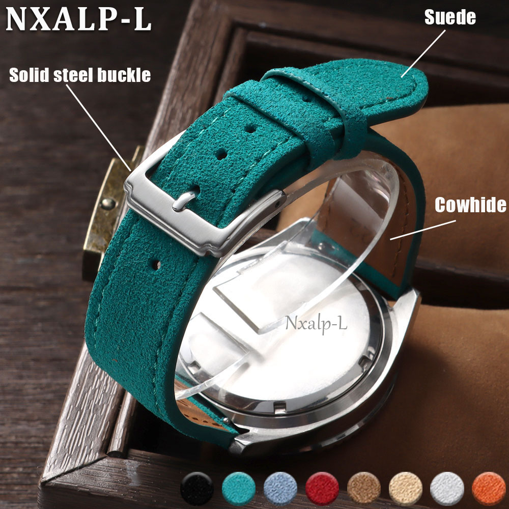 Durable Suede Cowhide Watch St - Suede Strap Watch review and price