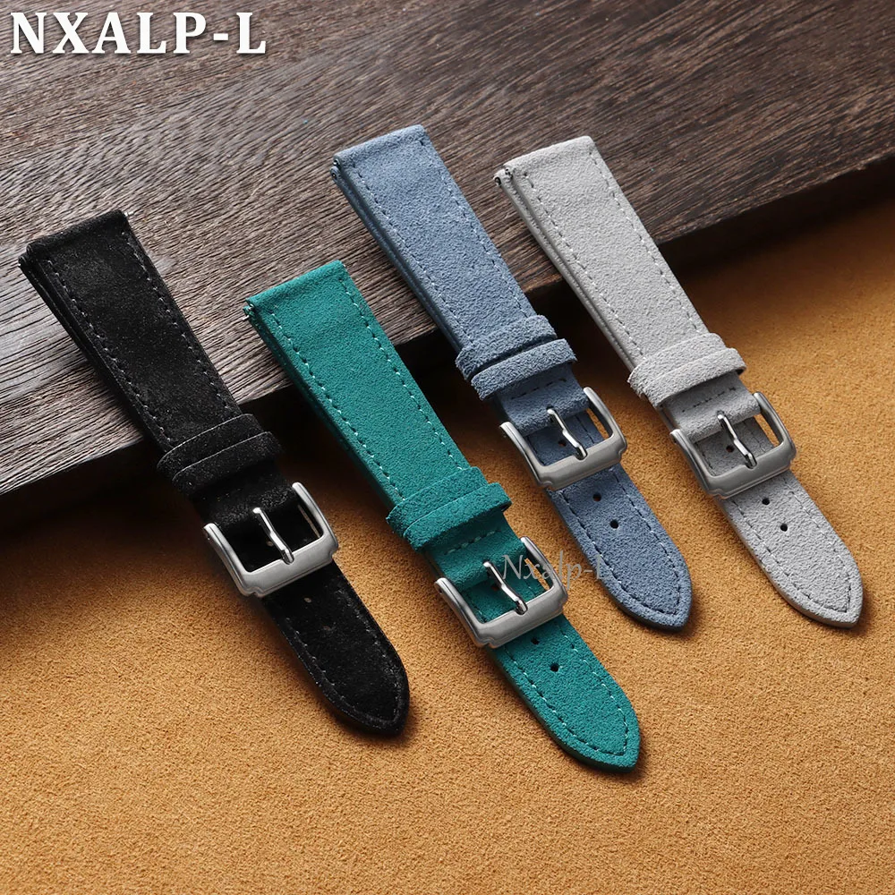 Durable Suede Cowhide Watch St - Suede Strap Watch review and price