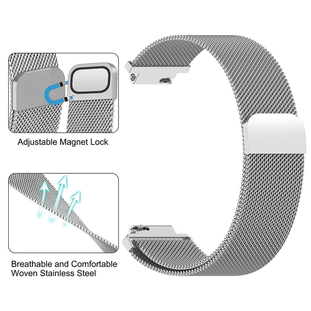Milanese Loop Strap for Garmin - Milanese Loop Magnetic review and price