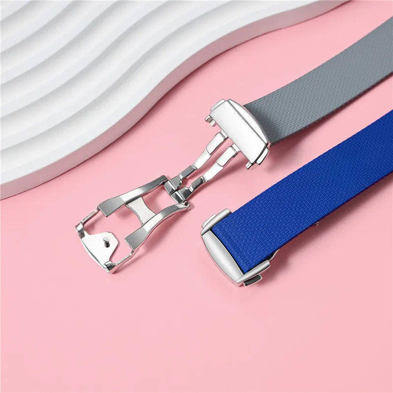 Fluoro Rubber Strap for Swatch - Omega Watch Seamaster review and price
