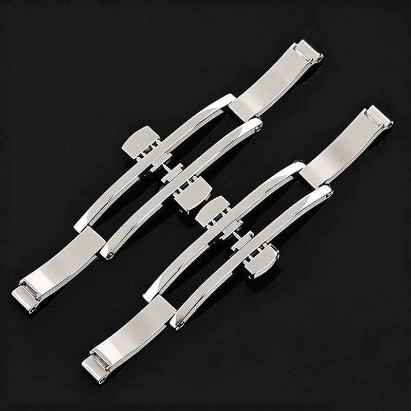 Watch Band Buckle Stainless St - Butterfly Clasp Deployant review and price