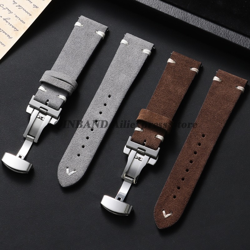 18mm 20mm 22mm Quick Release S - Suede Strap Watch review and price