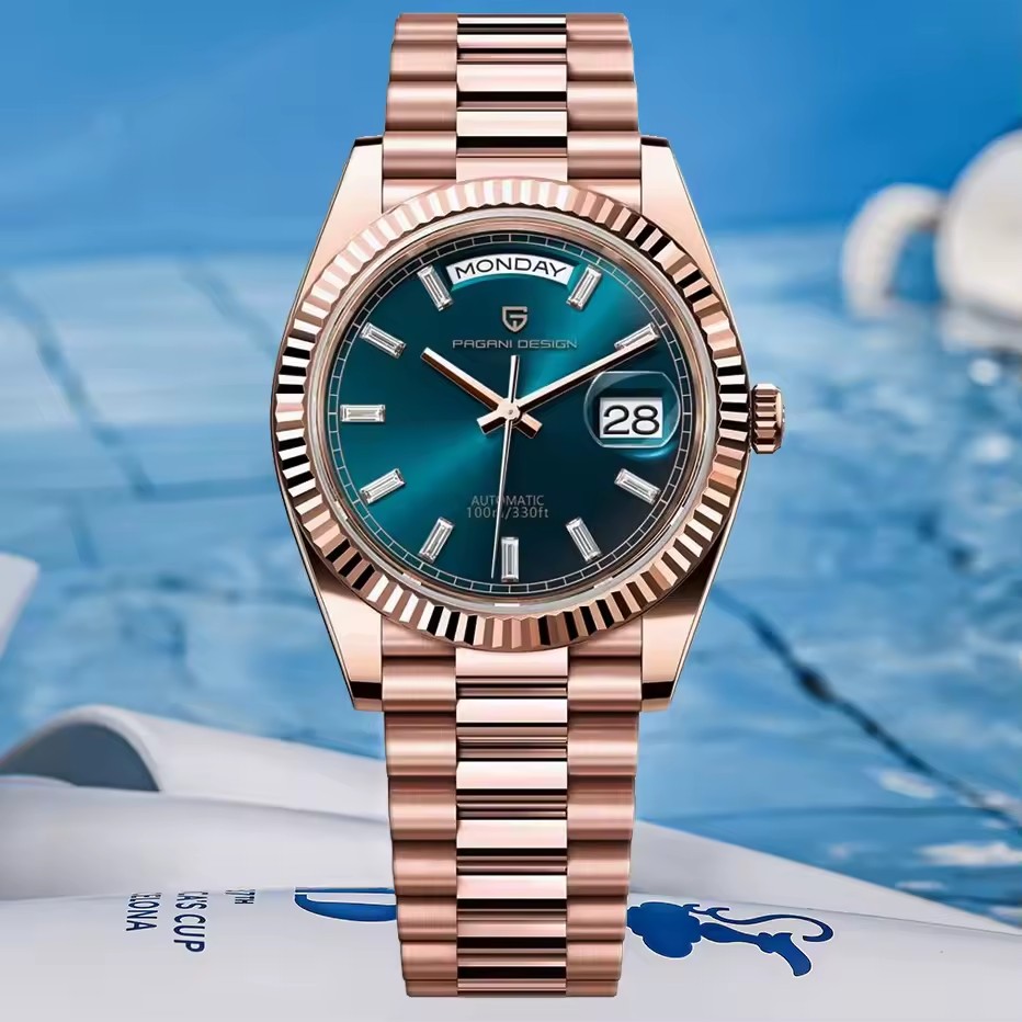 PAGANI DESIGN New Rose Gold Co - Rolex Watch Datejust review and price