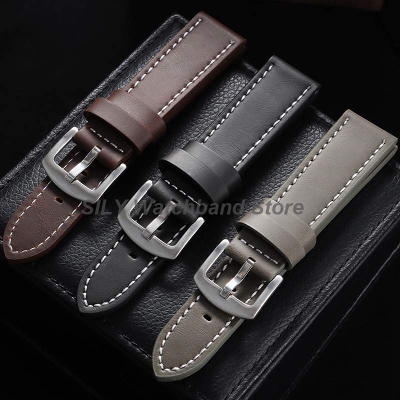 Genuine Leather Watchband 18mm - Suede Strap Watch review and price