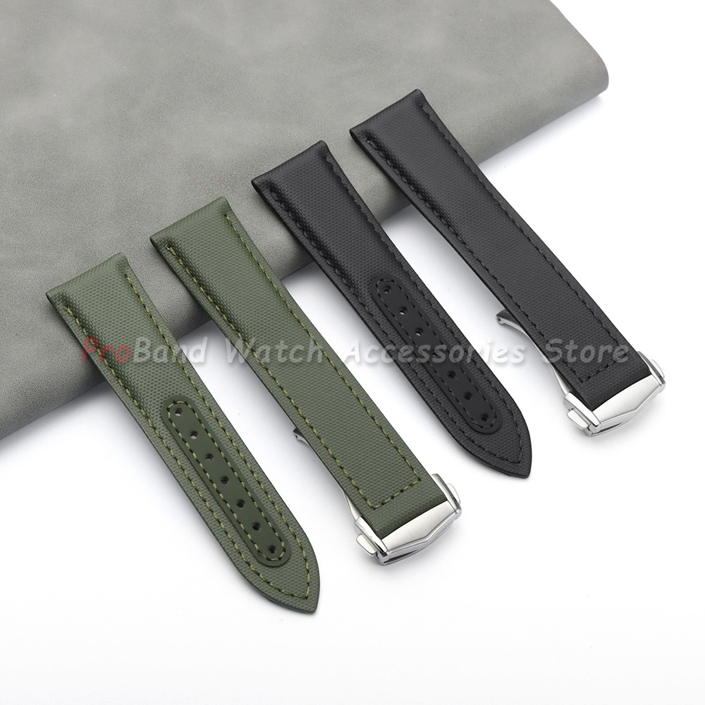 Canvas Nylon Watchband 20mm 21 - Omega Watch Seamaster review and price