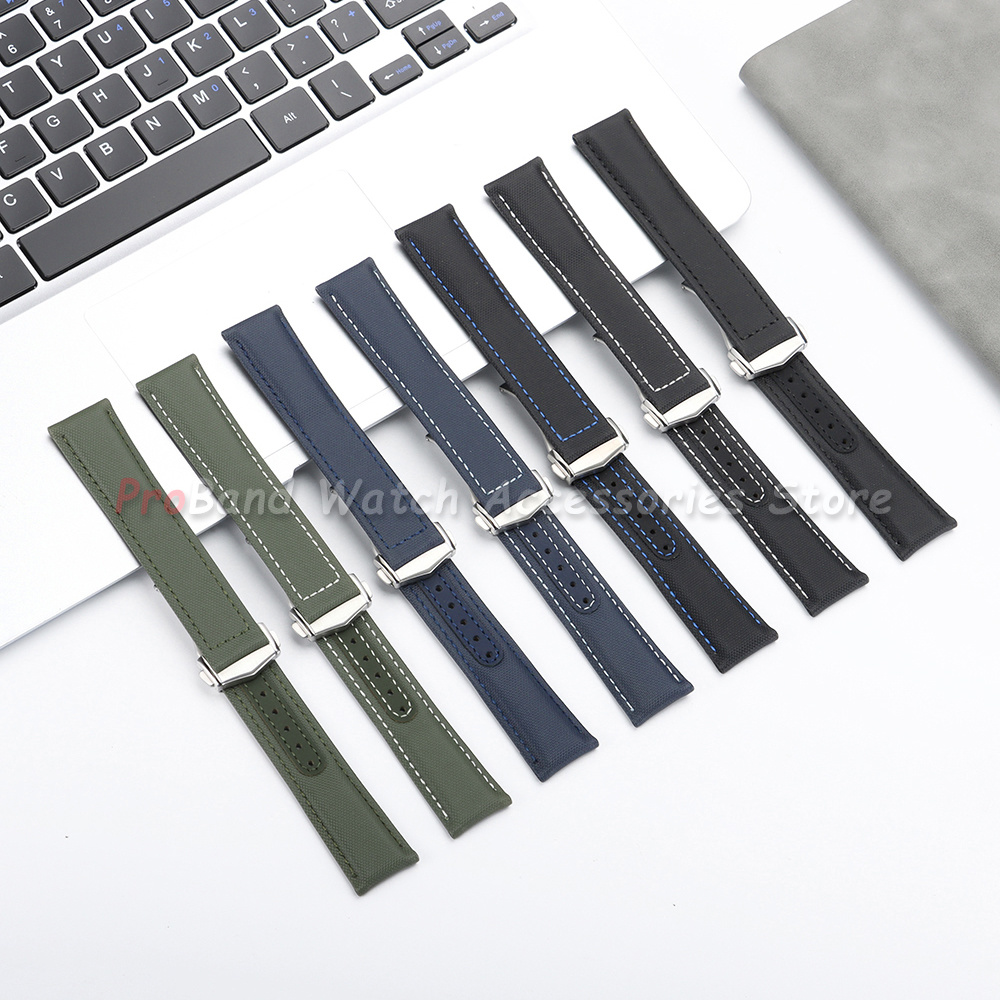 Canvas Nylon Watchband 20mm 21 - Omega Watch Seamaster review and price