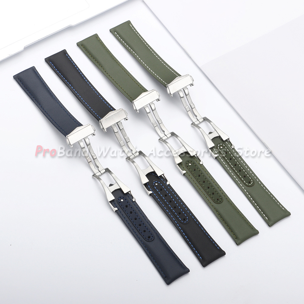 Canvas Nylon Watchband 20mm 21 - Omega Watch Seamaster review and price