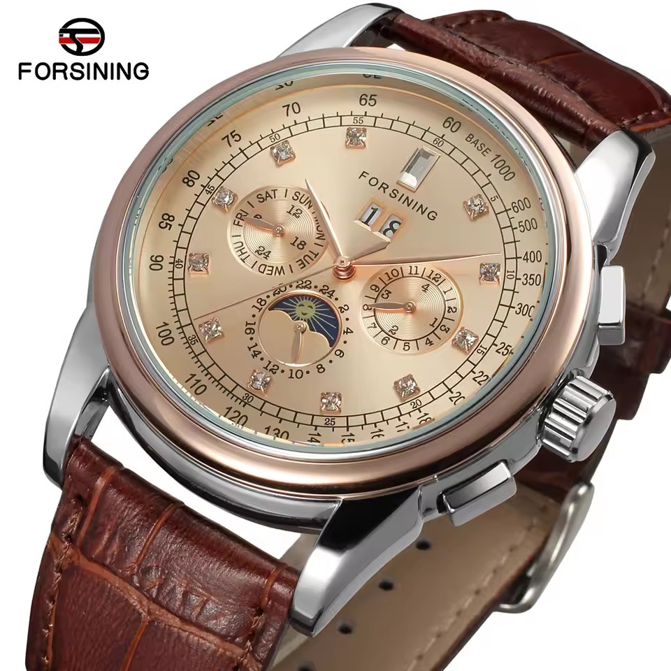 FORSINING Replica Multifunctio - Patek Philippe Watch Aquanaut review and price