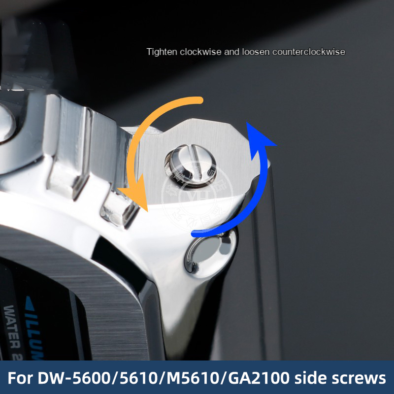 Bezel screws for G-Shock DW560 - Casio Watch G-Shock Ga-2100 review and price