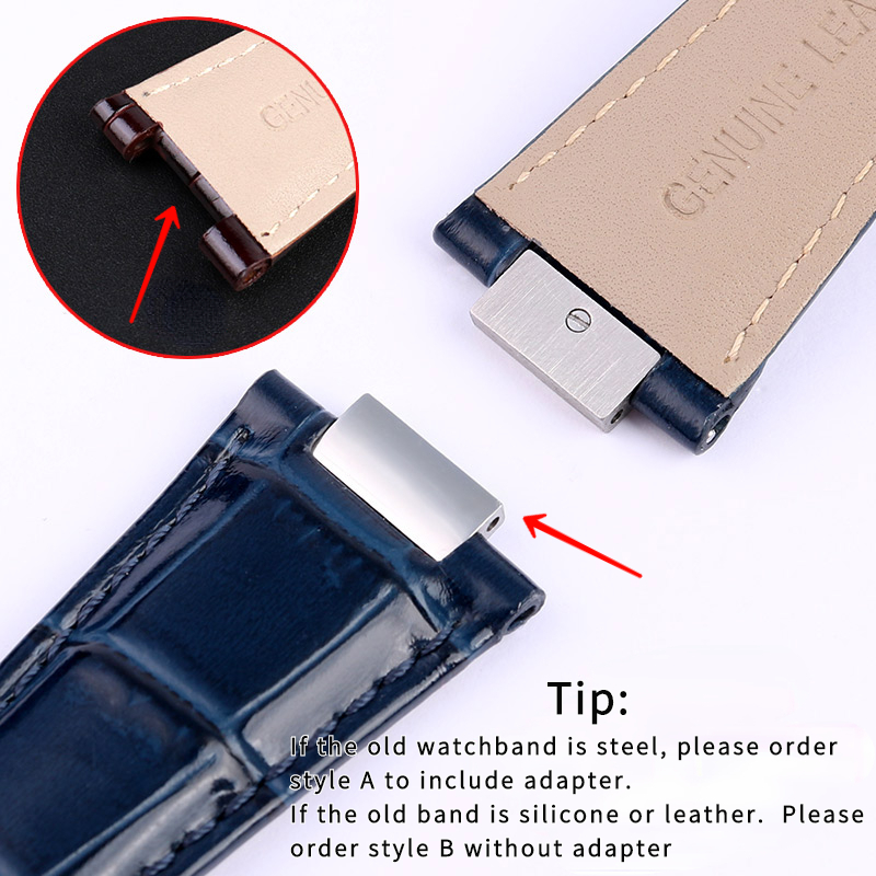 25X13mm notch Genuine Leather  - Patek Philippe Watch Aquanaut review and price