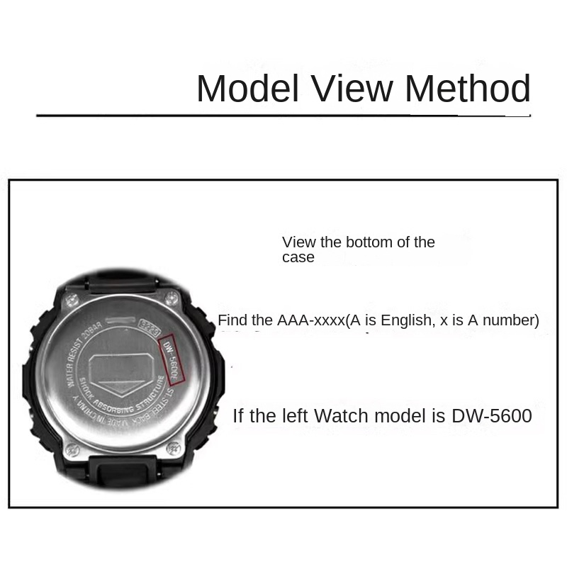 Rear cover waterproof ring for - Casio Watch G-Shock Dw-5600 review and price
