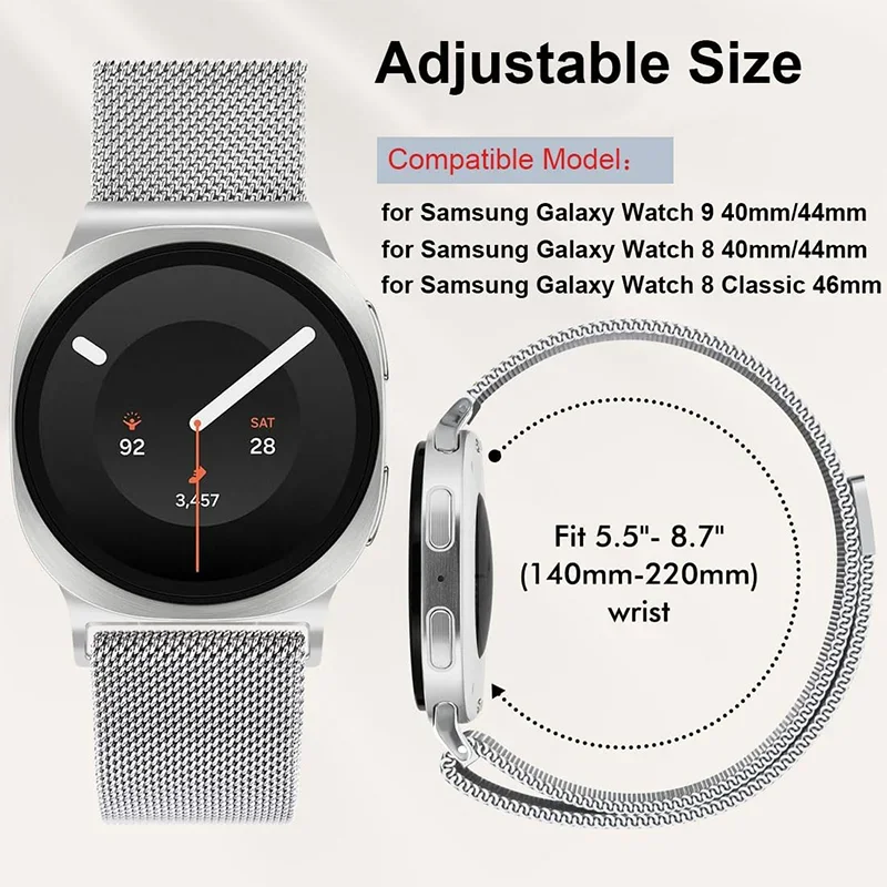Metal Milanese Strap For Samsu - Milanese Loop Magnetic review and price