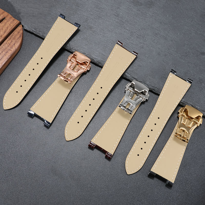 Genuine Leather Watchband For  - Omega Watch Constellation review and price
